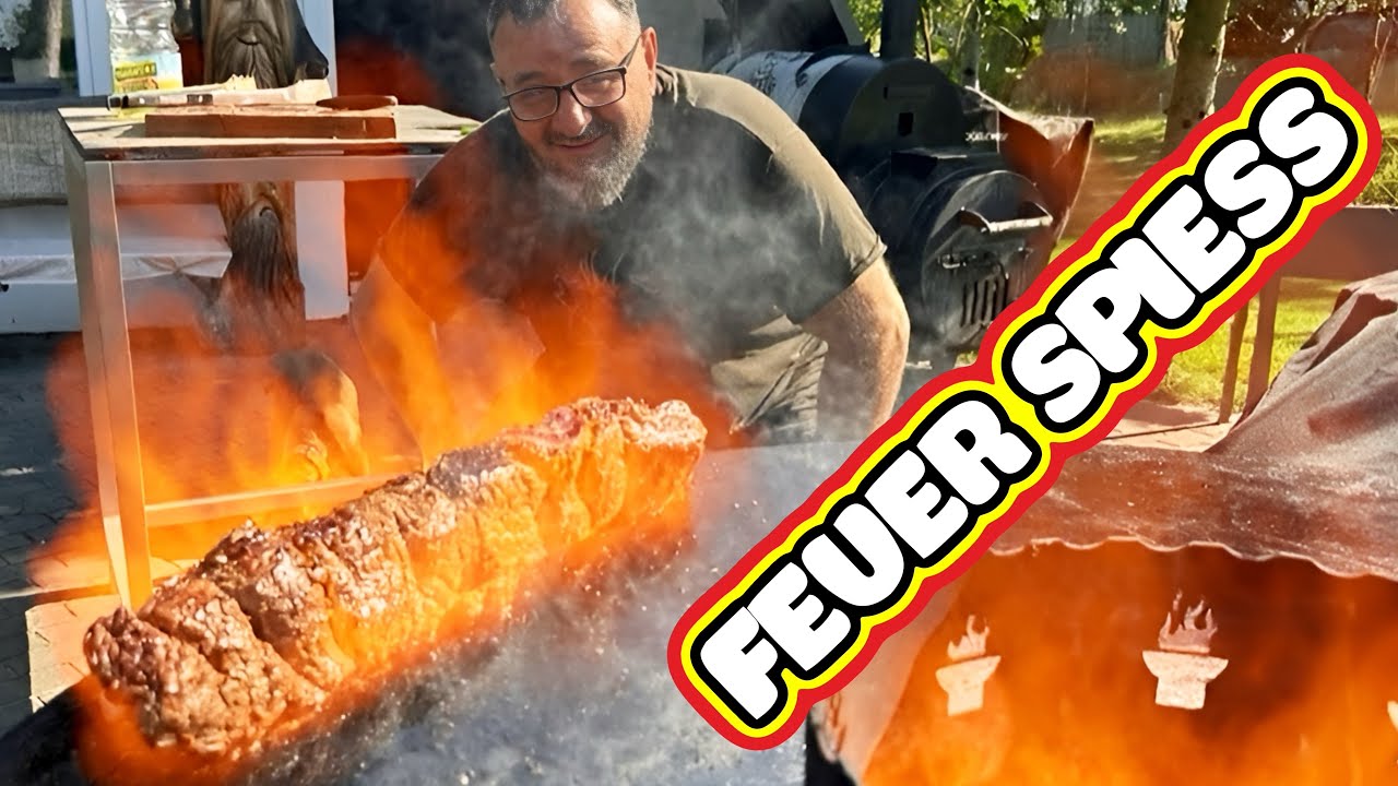 RODIZIO SPIESS VON DER FEUERPLATTE --- Klaus grillt