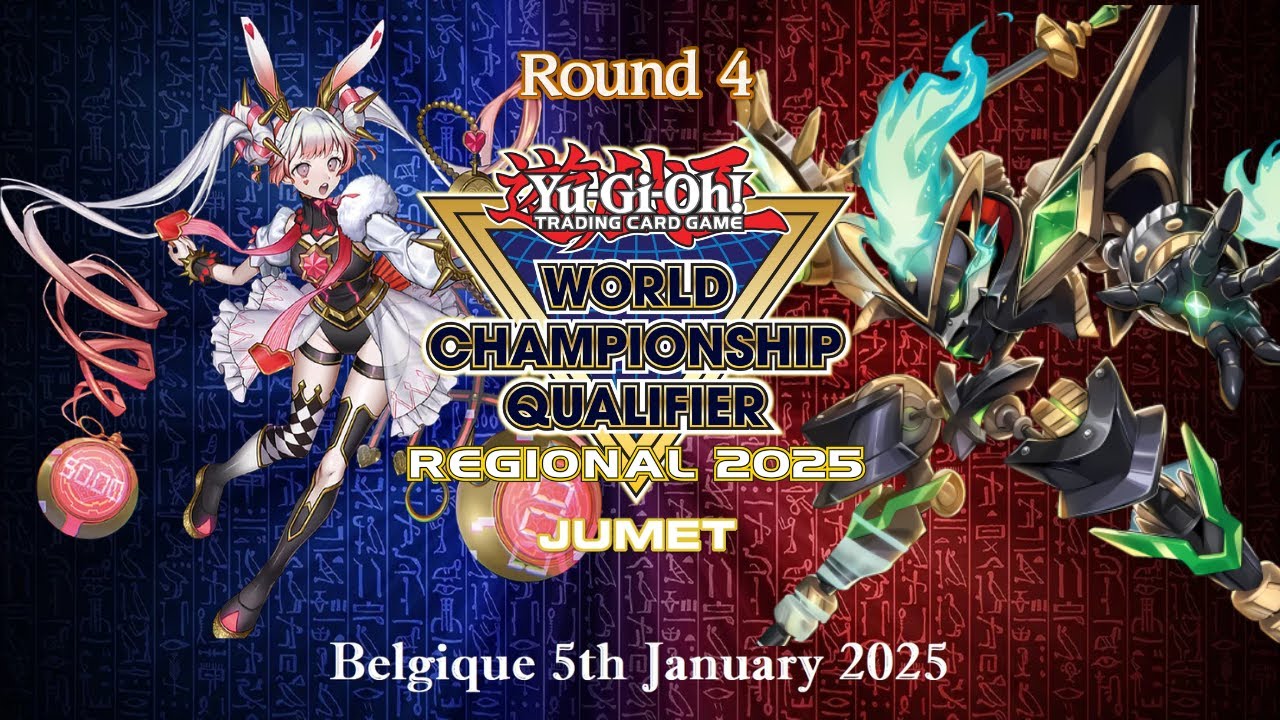 WCQ BELGIUM │ Maliss Bystial VS Ryzeal │ Round 4 Yu-Gi-Oh! January 2025