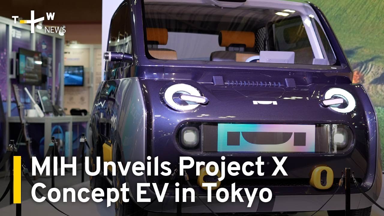 MIH Unveils Project X Concept EV at Japan Mobility Show | TaiwanPlus News