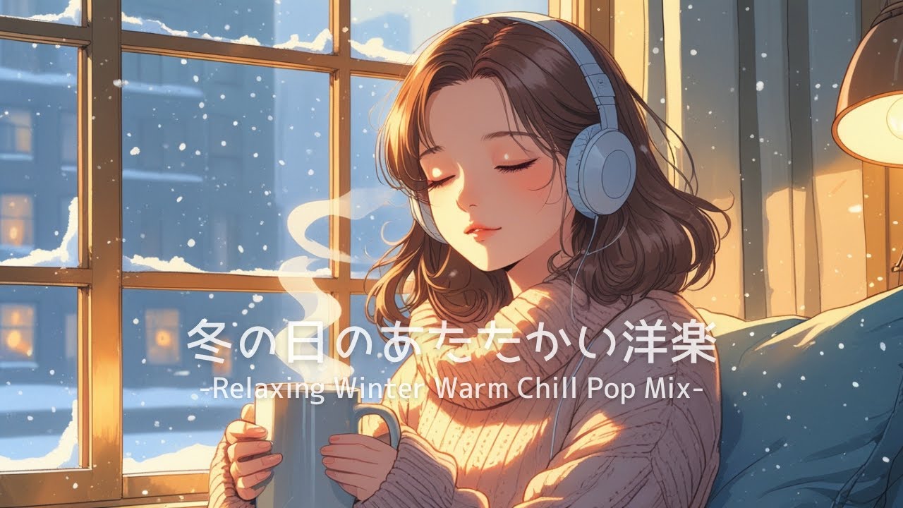 【洋楽】冬の心をあたためるチルポップBGM｜Cozy Winter Chill Pop｜Lo-fiチルポップ｜ストレス解消＆集中