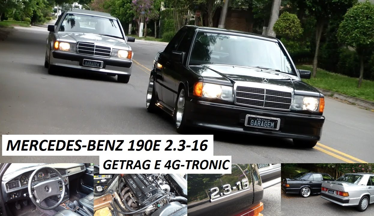 Garagem do Bellote TV: Mercedes-Benz 190E 2.3-16 (Getrag e 4G-Tronic)