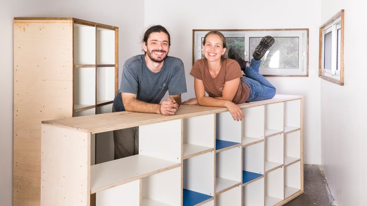 DIY Plywood Furniture - Living Tiny Project #060