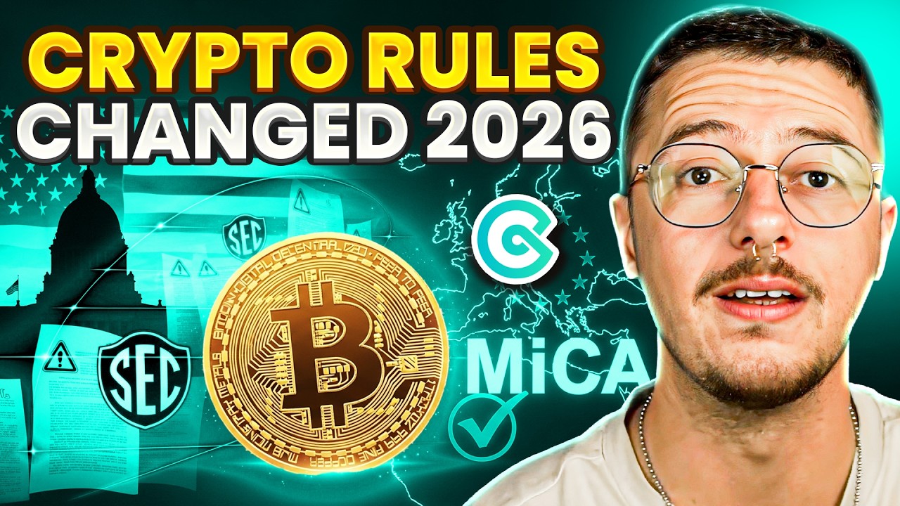 Crypto Regulation in 2026 U.S. Rules, SEC Guidance, and Europe&rsquo;s MiCA Era