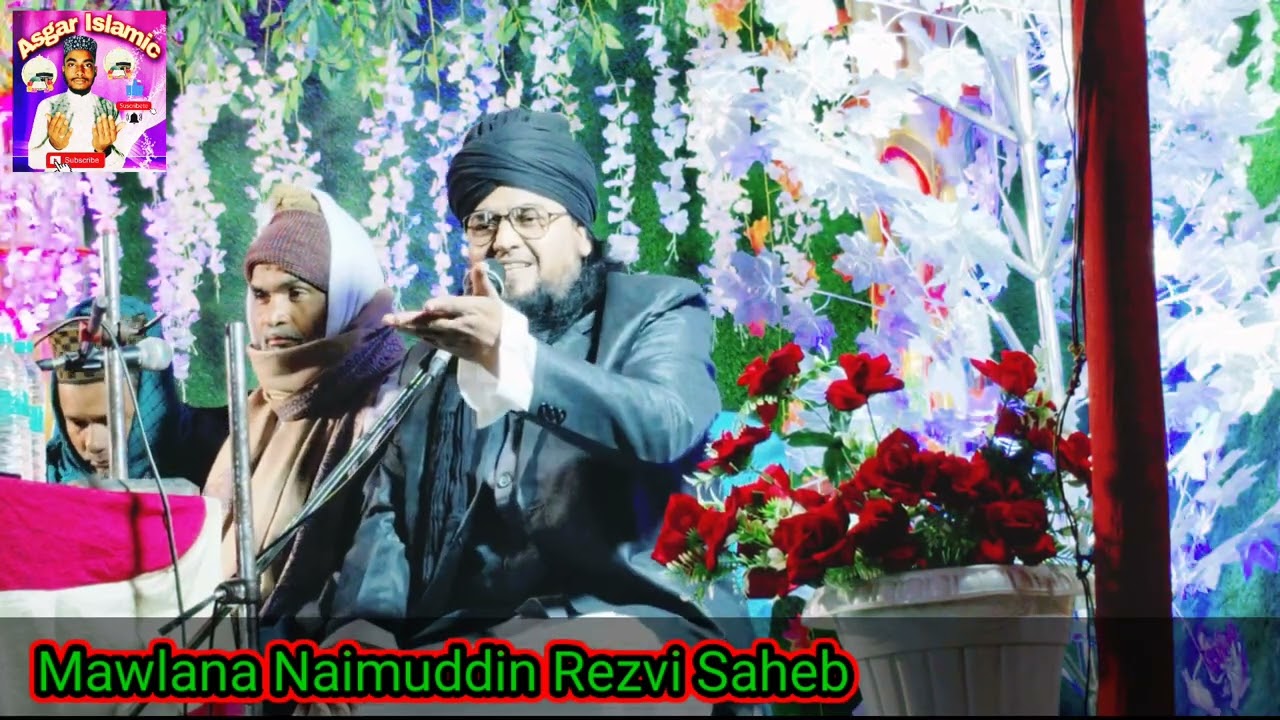 Mawlana Naimuddin Rezvi Saheb/#Asgarislamic/like comment subscribe me