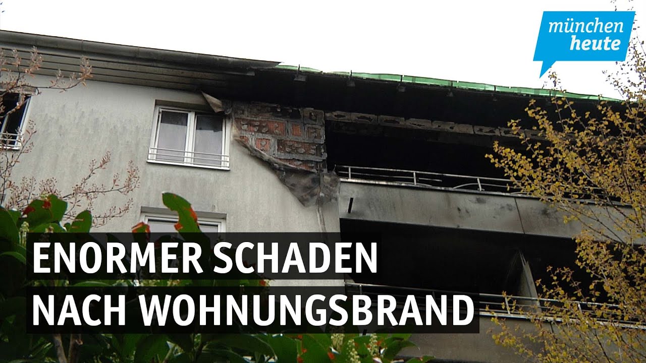 Enormer Schaden – nach Wohnungsbrand in Sendling verlieren mehrere Menschen ihr Zuhause…