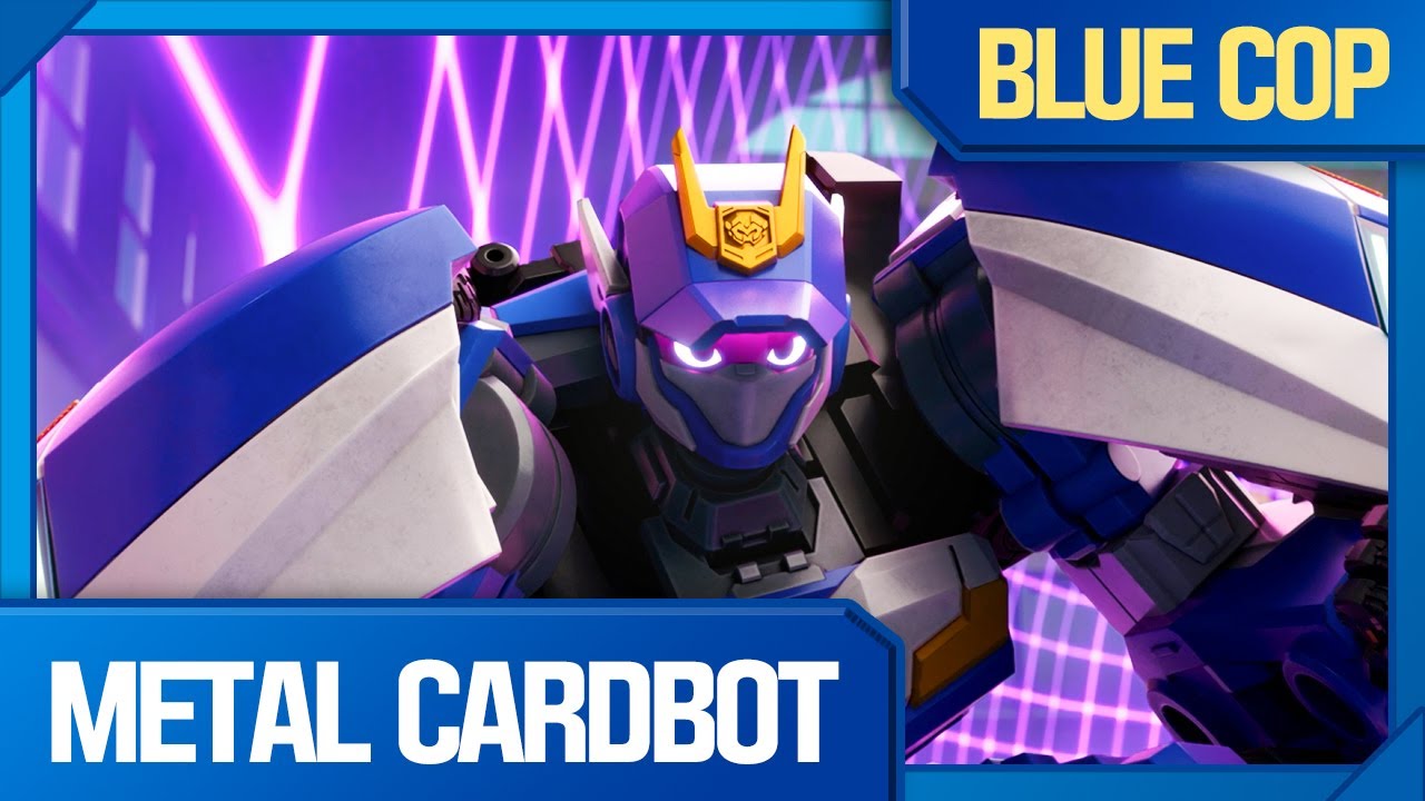 [Metal Cardbot] Best of Blue Cop! Blue Cop's Special Training to Fight Wild Guardy & MORE