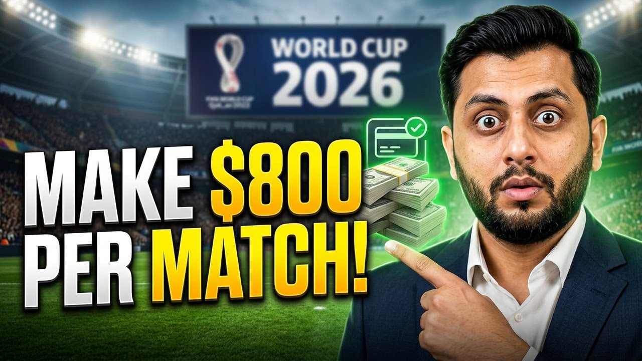 FIFA 2026 | Заработай на матче Чемпионата мира по футболу! | Машина для заработка