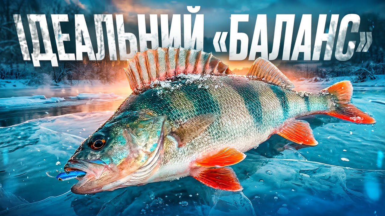 Окунь на балансир | Секрети зимового лову