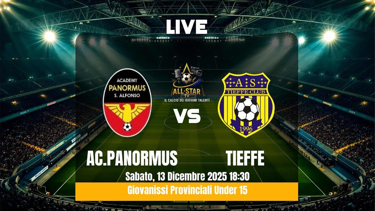 Giovanissimi Provinciali Under 15 ACADEMY PANORMUS-TIEFFE