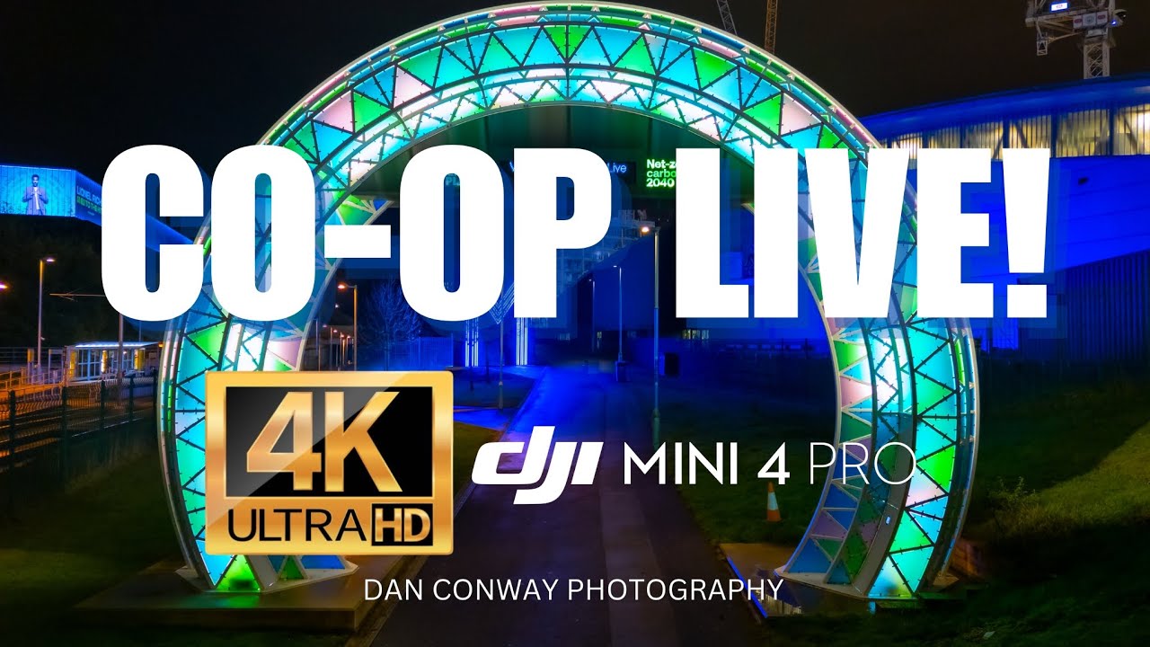 CO-OP LIVE! The UK's biggest indoor arena #dronefootage #dji