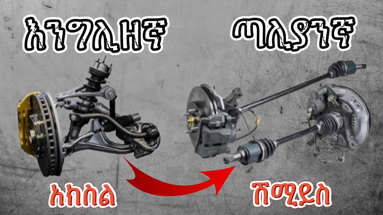 ጋራዥ ስትሄዱ ማወቅ ያለባችሁ 25 የጣሊያን ስያሜዎች | 25 Italian Parts of Automotive