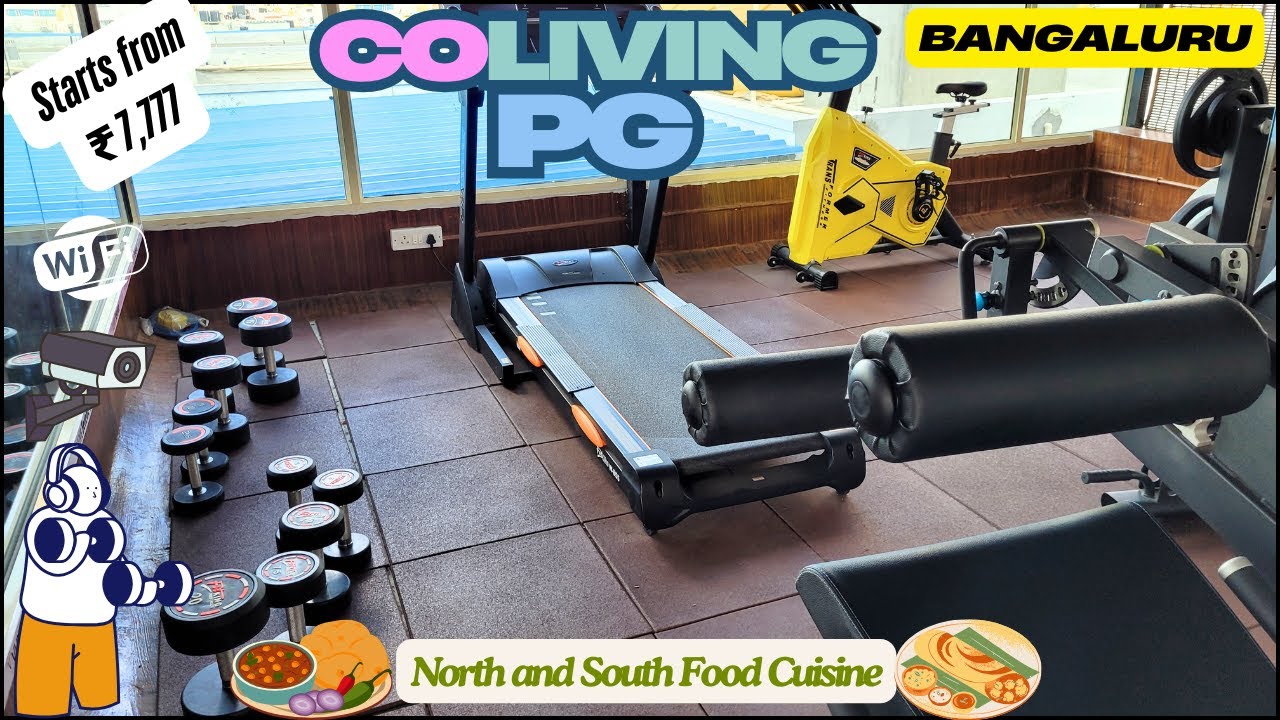 CoLiving PG in Electronic City Bangalore | Affordable Rooms | 24/7 Amenities & Gym