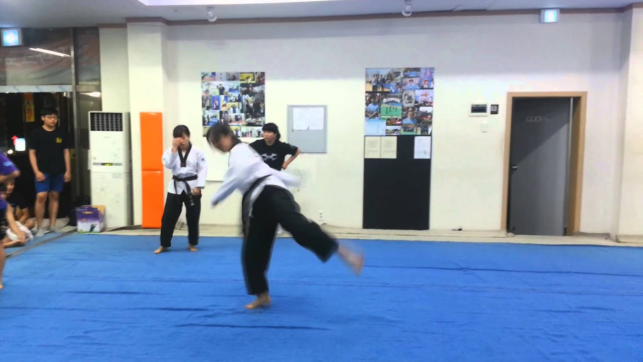 꿀잼! 여자들의 트릭킹배틀! Korean girls' Tricking Battle