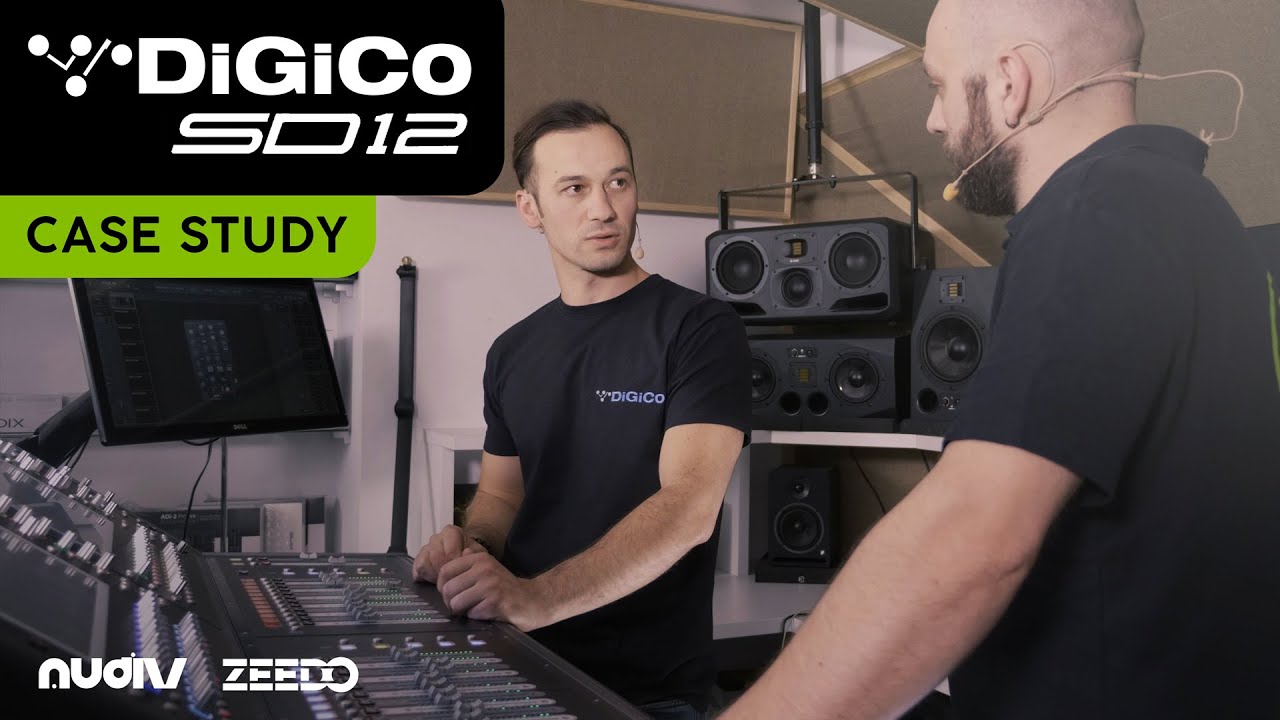 Case Study DiGiCo SD12 (de Narcis Claudiu) & Interviu AMI