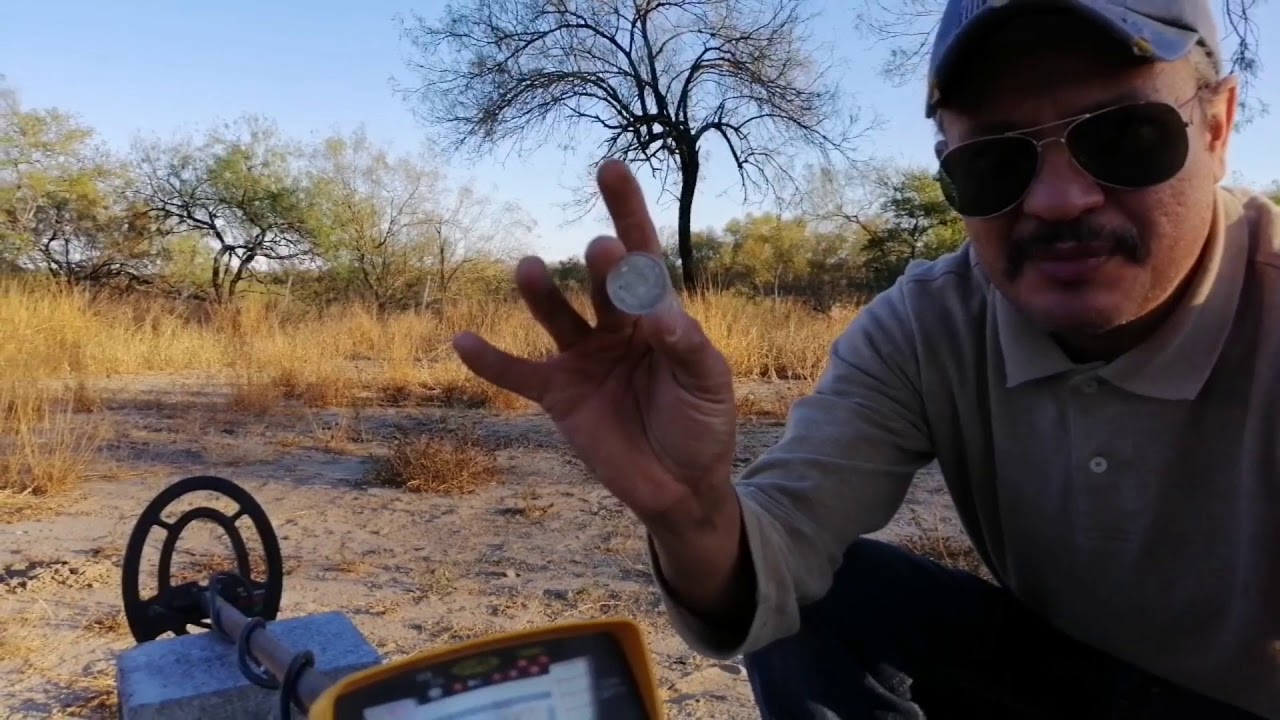 Pruebas de profundidad con detector Garrett 250 bajo tierra y aire