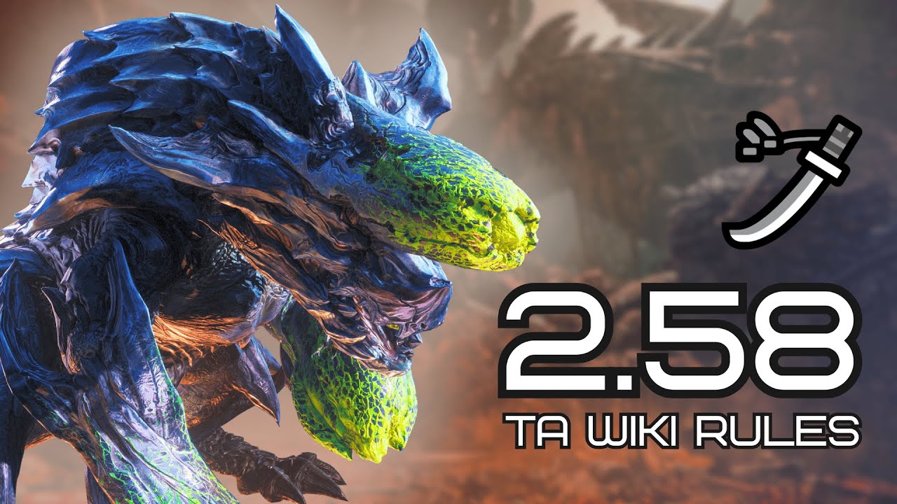 MHWI Brachydios TA Wiki Rules Solo Longsword