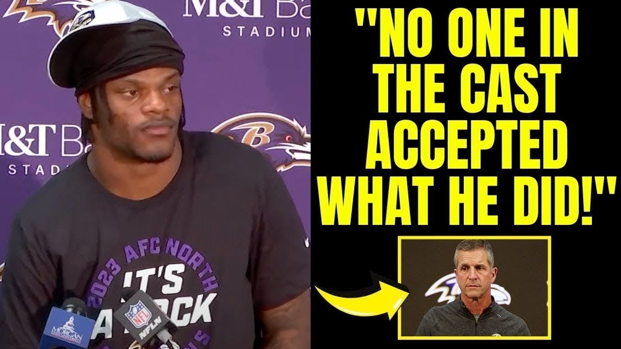 LAMAR ERUPTS: “NOBODY in this room accepted what he did!” — tension spikes | Ravens News