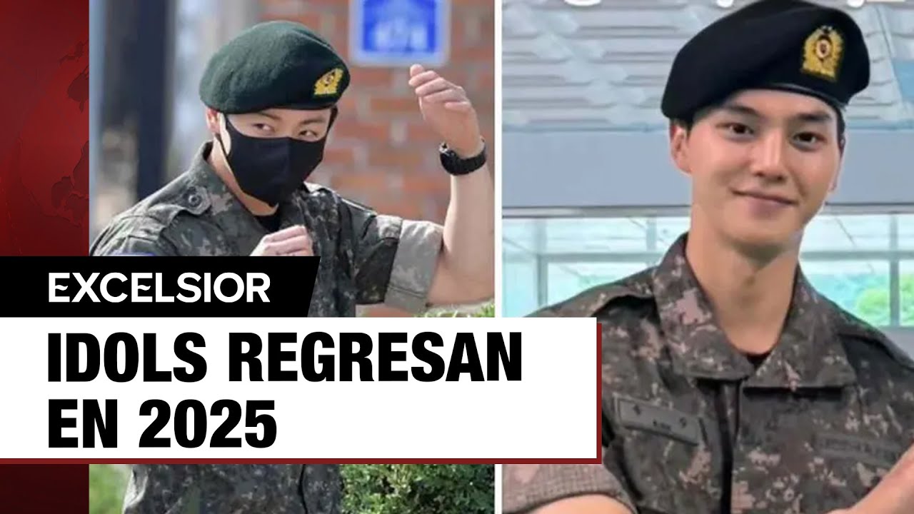 ¿Qué idols y actores coreanos terminan el servicio militar en el 2025?