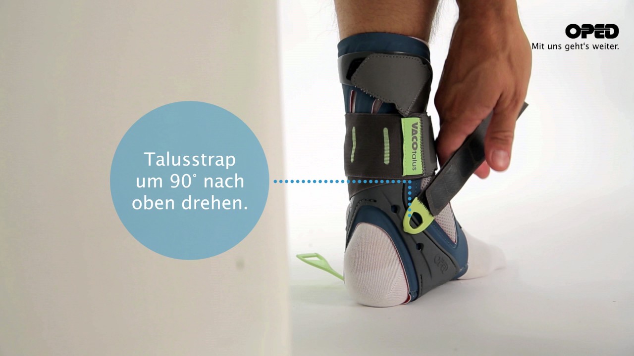 VACOtalus: Talusstrap Wechsel | Fußkonzept