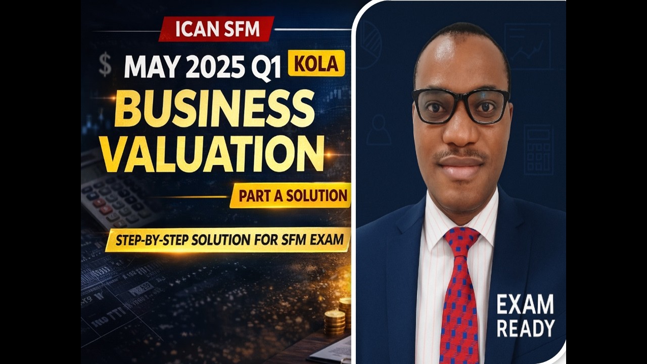 ICAN SFM | May 2025 Q1 Debrief - Business Valuation (Demerger) PART A