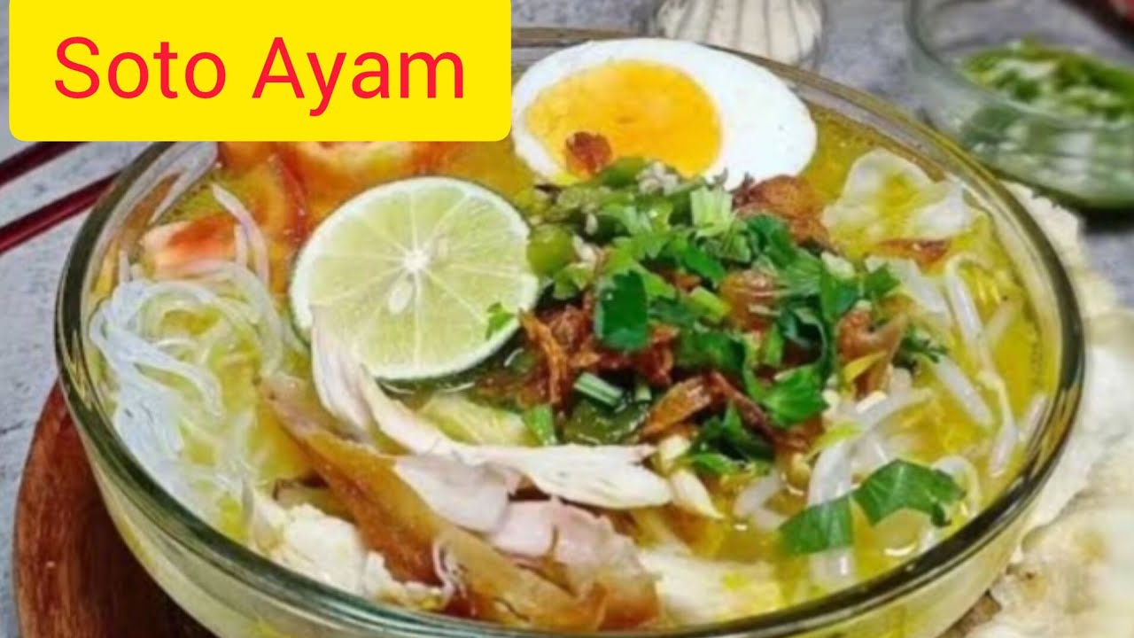 RESEP SOTO AYAM SEGER  