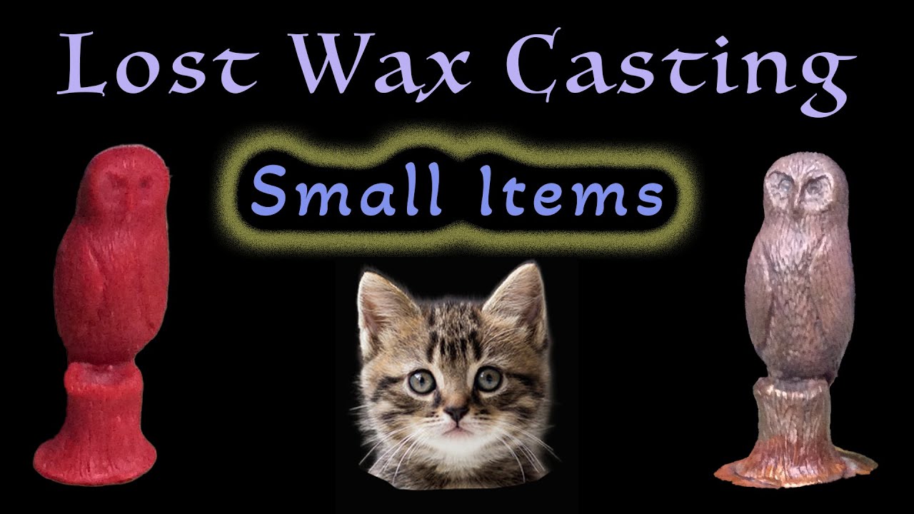 Lost Wax Casting Small Bronze Sculptures | DIY Metal Casting in My Studio