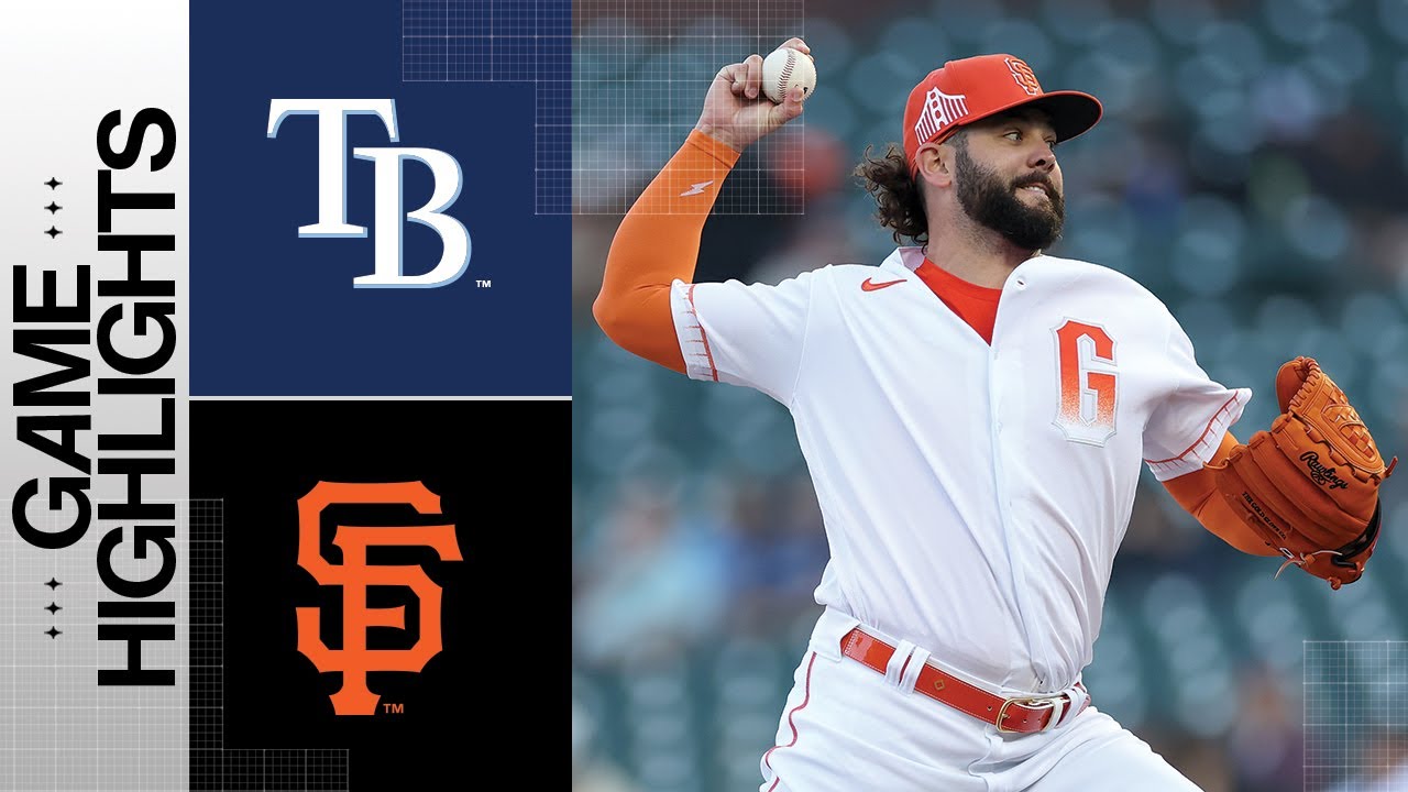 Rays vs. Giants Game Highlights (8/15/23) | MLB Highlights