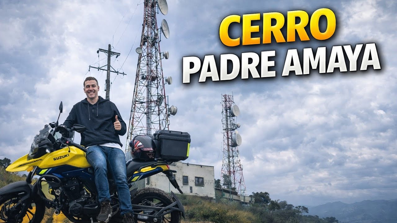 Subí al Segundo Punto Más Alto de Medellín en Moto 🏍️ | Cerro Padre Amaya (Ruta Completa)