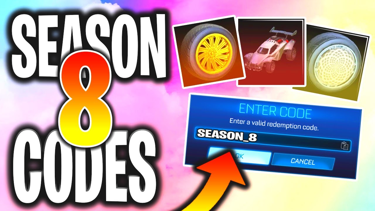 Rocket League NEW SEASON 8 Codes!