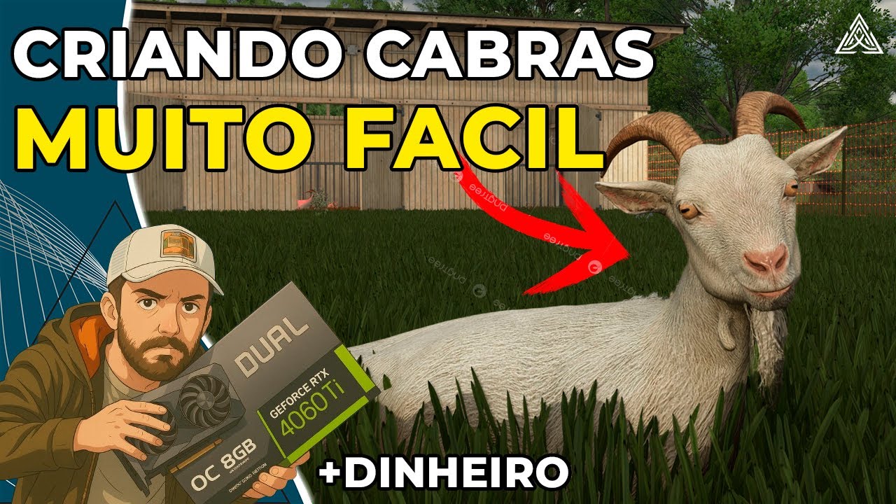 COMO CRIAR CABRAS NO FARMING SIMULATOR 25