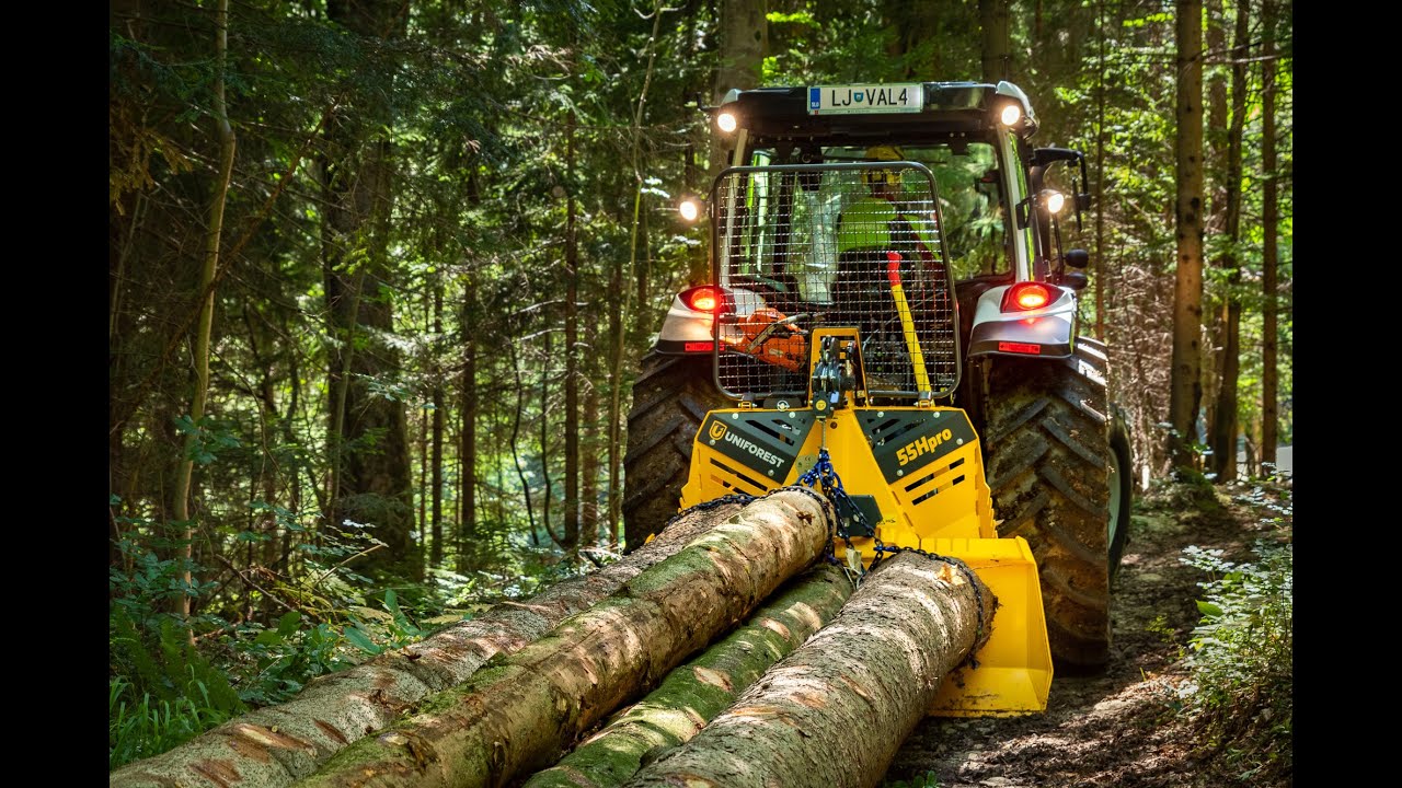 Premium forestry winch 55Hpro by Uniforest