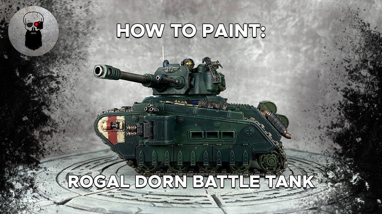 Contrast+ How to Paint: Rogal Dorn Battle Tank