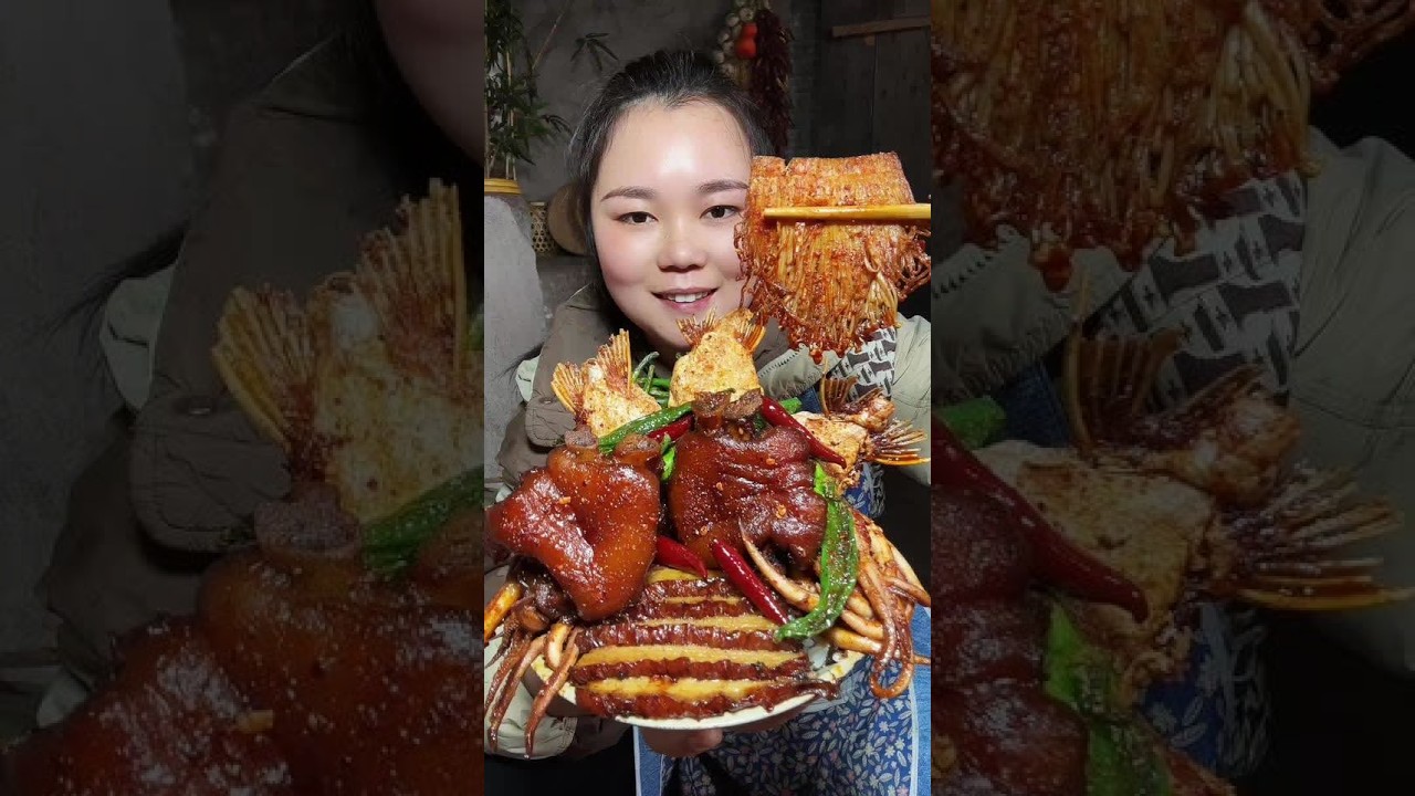 哇哦！今天又是美美的一餐 #美食 #农村家常菜#分享家乡美食