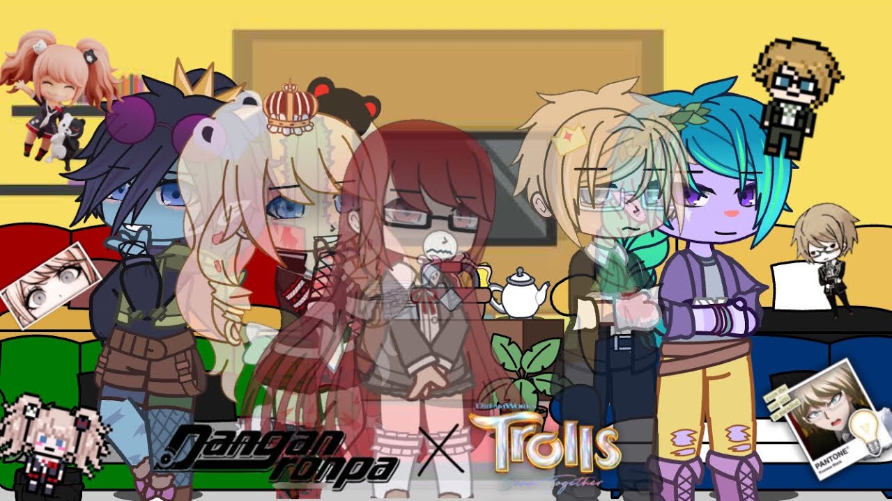 Trolls react to branch past as junko enoshima and creek past as byakuya togami(alive junko au)