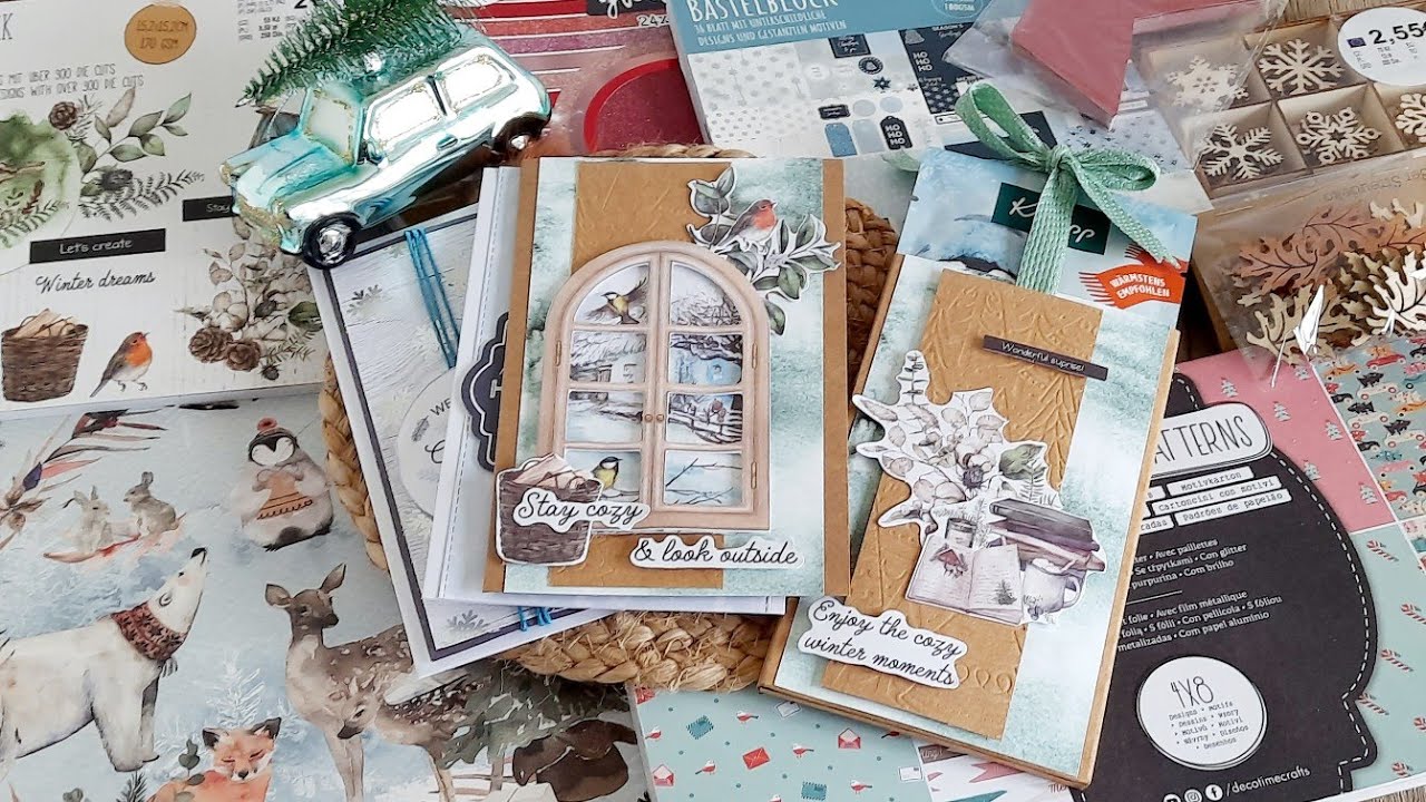Bastelhaul Oktober ´23, #Tedi, bißchen #Action, Inspiration, Karten,  Ziehverpackung,