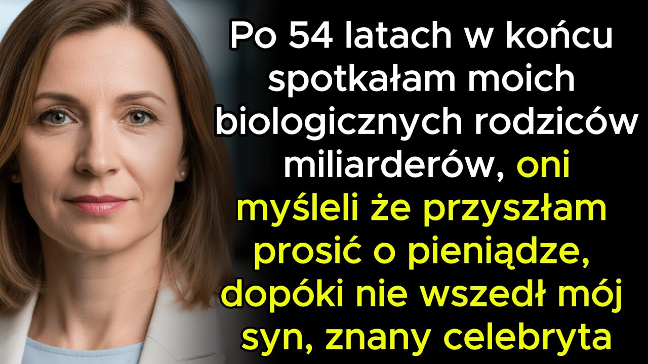 Moi biologiczni miliarderzy rodzice myśleli, że przyszłam po pieniądze — dopóki nie wszedł mój syn,