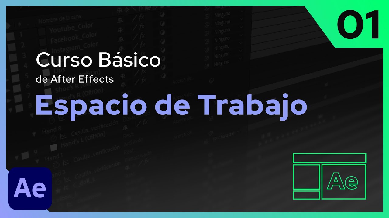 Espacio de Trabajo | After Effects - Tutorial