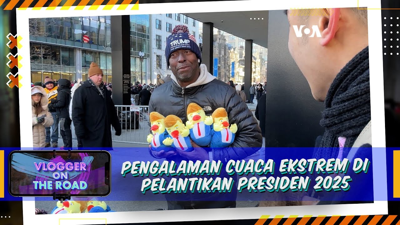 Vlogger on The Road: Pengalaman Cuaca Ekstrem di Pelantikan Presiden 2025