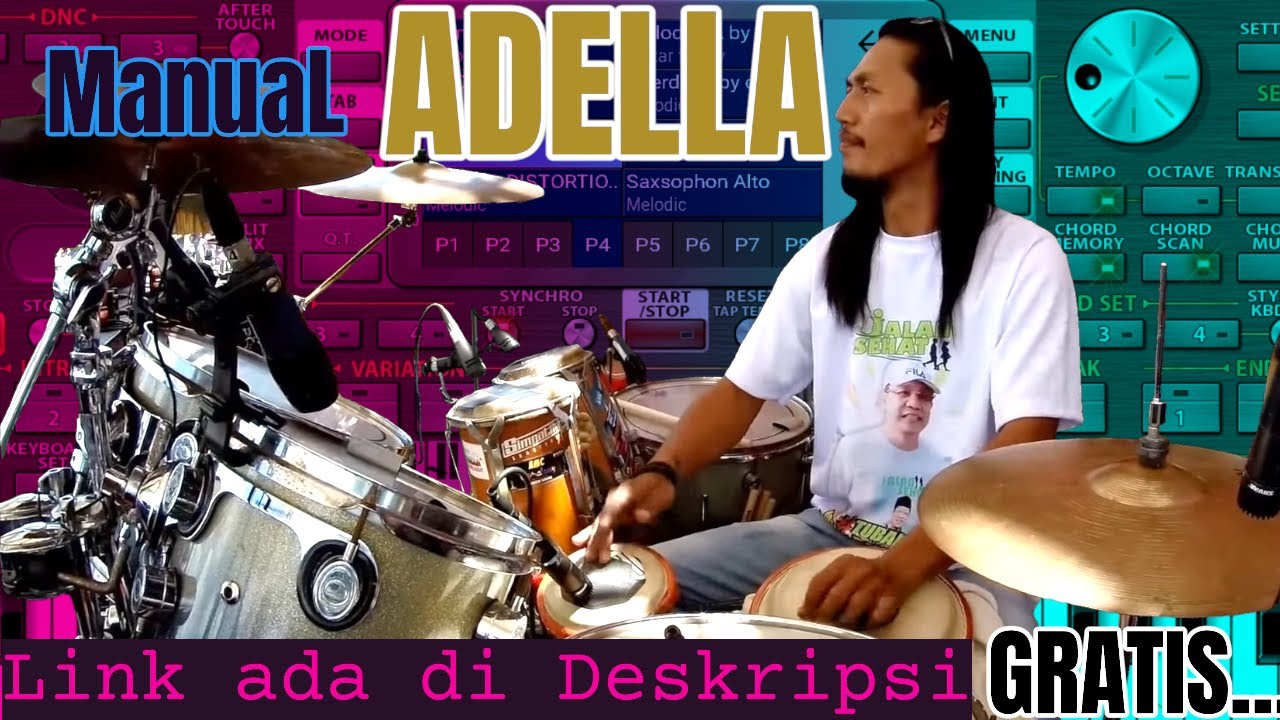 Set manual Adella | set dangdut koplo