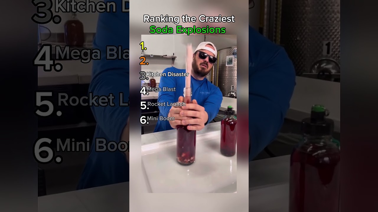 Ranking the craziest soda explosions part 2