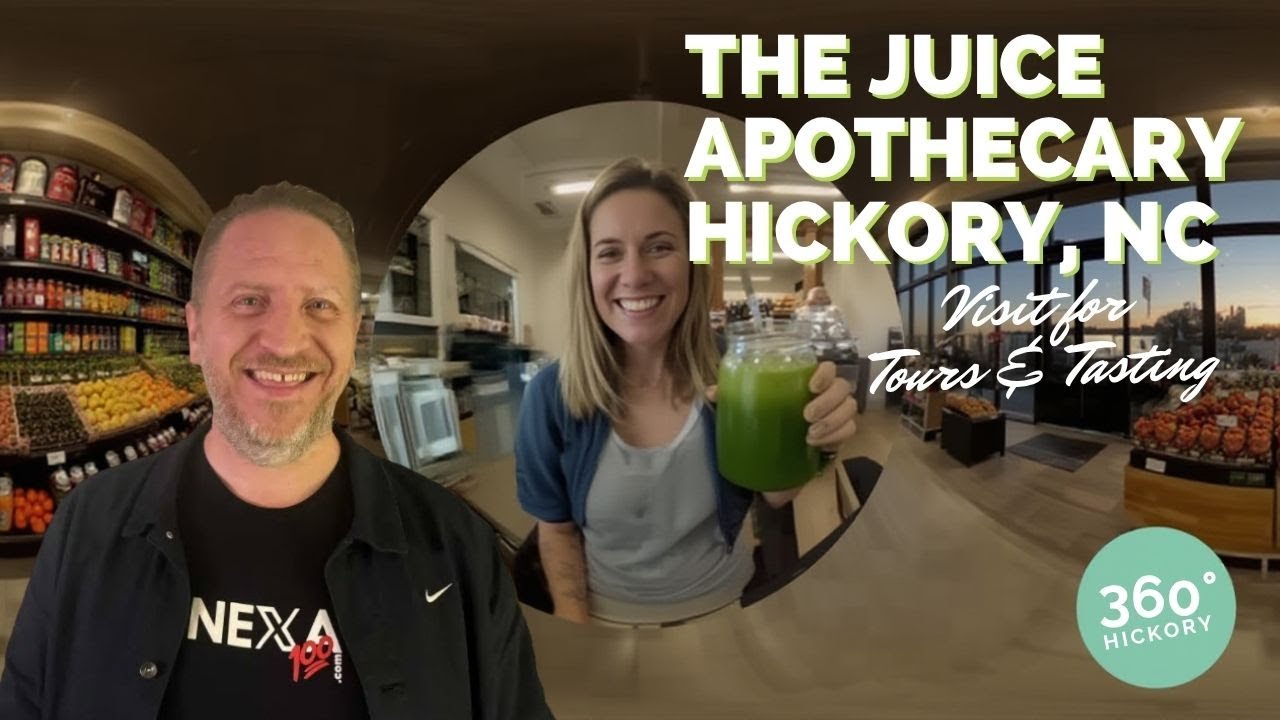 360° Tour: Inside The Juice Apothecary with Jessica — Hickory, NC