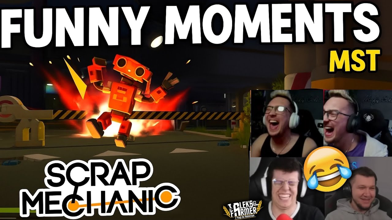 Funny Moments😂 MST🔥Scrap Mechanic 😂 👨&zwj;🌾 AF