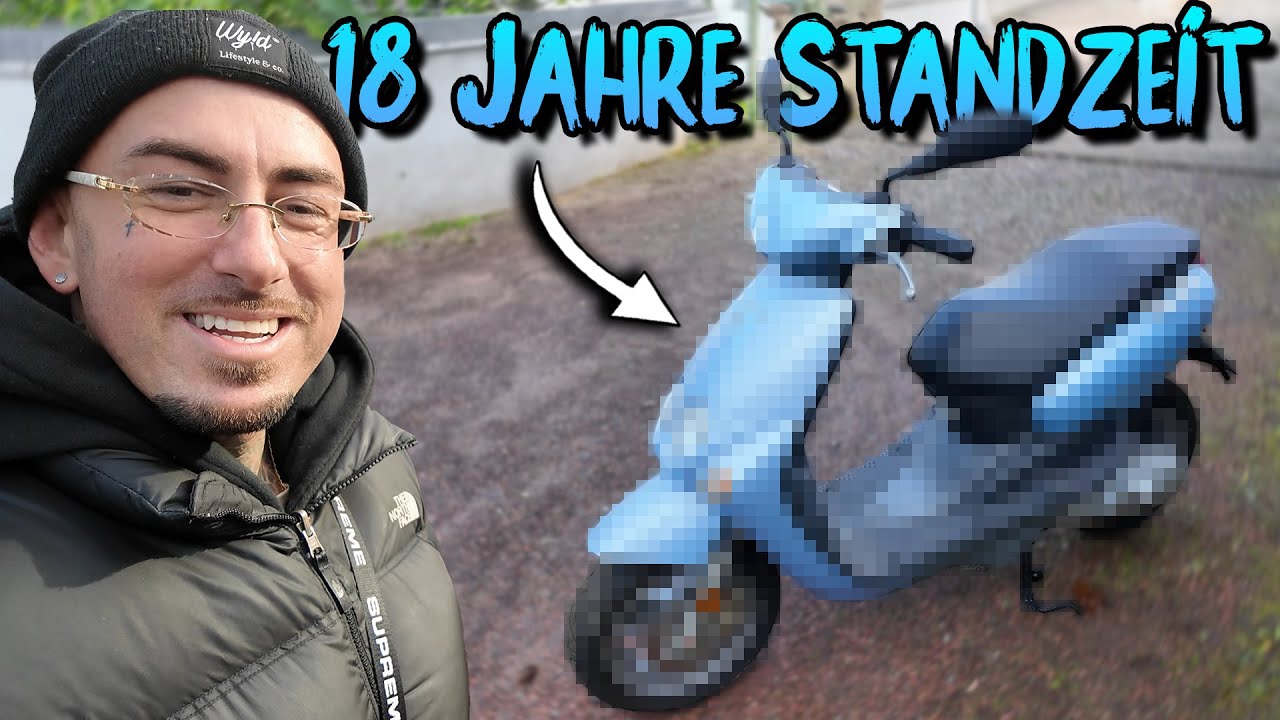 WYLD - 18 Jahre unbenutzten Roller im Neuzustand! gekauft 