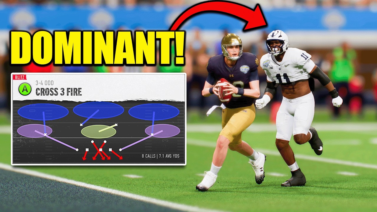 The 4 BEST Blitzes In College Football 25!