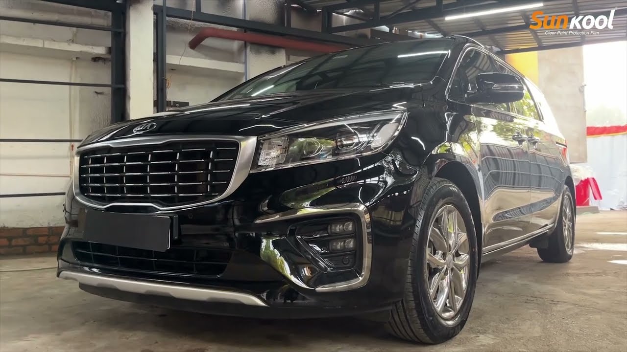 Kia Carnival Protected With Paint Protection Film (PPF) | Sunkool PPF Installation Kia Carnival