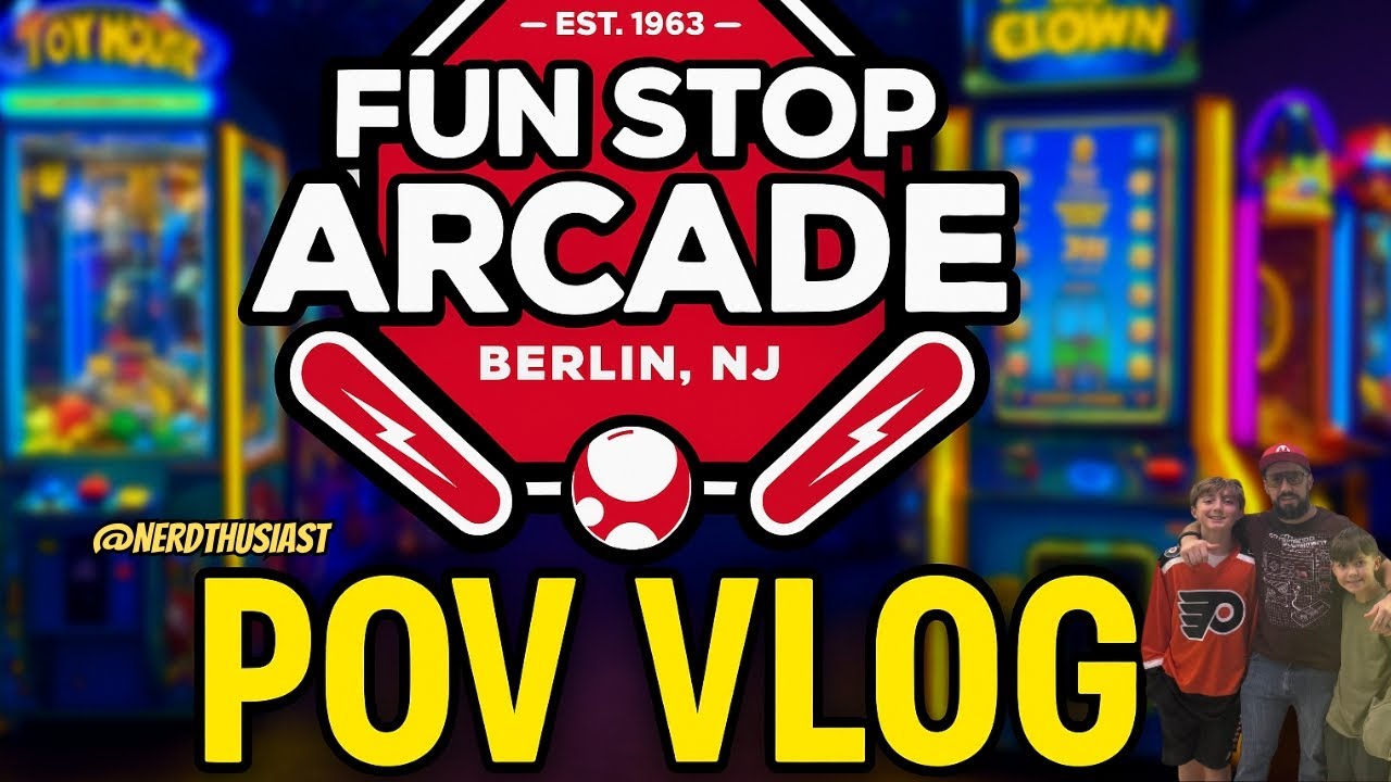 Один из старейших игровых залов Нью-Джерси! 🎮 Обзор игрового зала Fun Stop Arcade (Берлин, Нью-Дж...