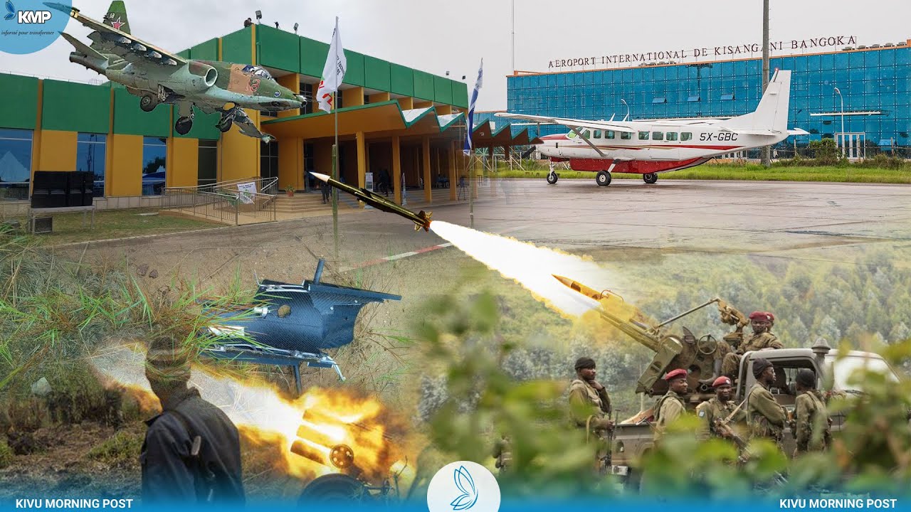 RDC : L'AÉROPORT DE KISANGANI ATTAQUÉ PAR DES DRONES, LES FARDC NEUTRALISENT LA MENACE