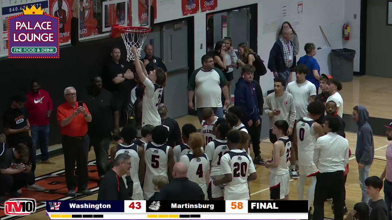 WVSSAC AAAA Region II Boys Basketball Co-Championship: #3 Washington @ #2 Martinsburg (3.11.2025)