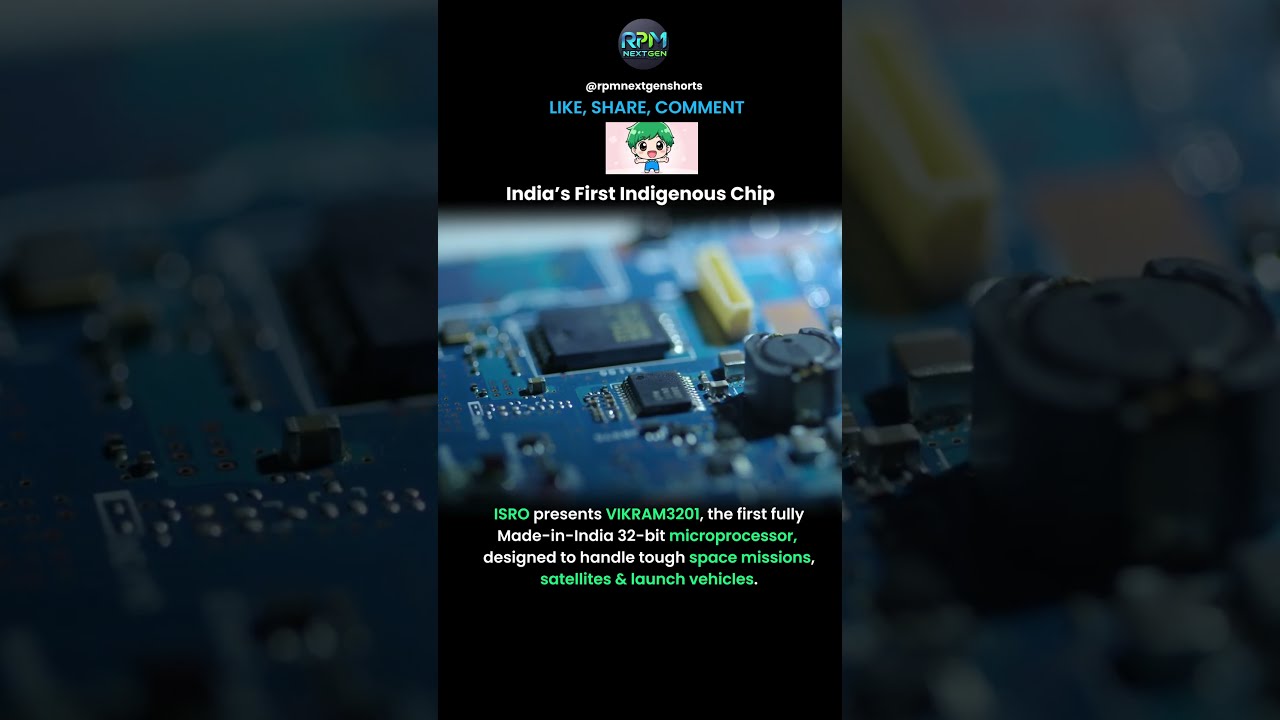 What If India's New Microprocessor VIKRAM3201 CHANGES Everything?