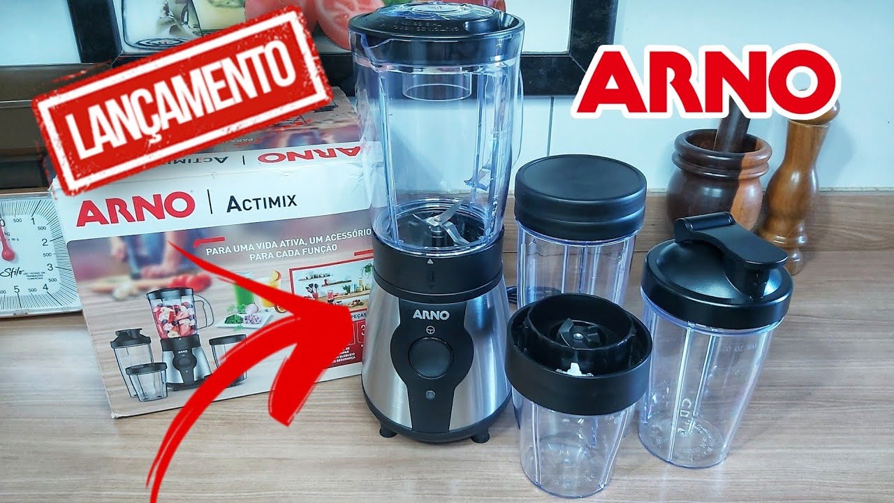 Lançamento Novo Liquidificador arno modelo Actimix To Go 300w